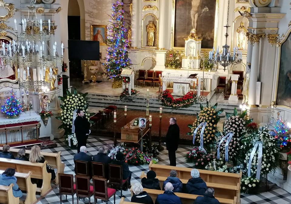 Ceremonia Pogrzebowa w kościele pw. Św. Szczepana w Raszynie