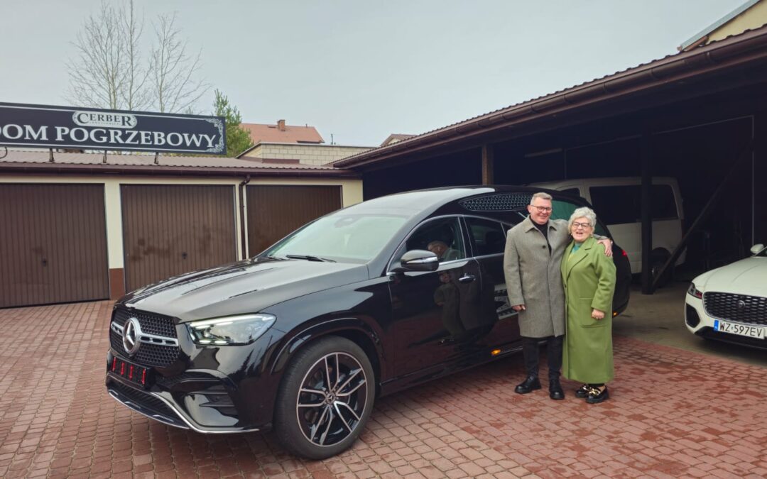 Nowy karawan Mercedes-Benz GLE Ilios Pilato w Domu Pogrzebowym Cerber